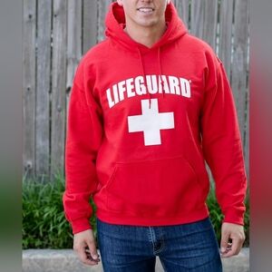 LIFEGUARD Officially Licensed Pullover Hoodie Sweatshirt Unisex Sz Small